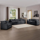 Elegant Corduroy Oversized Sectional Sofa Set With Deep Seats And Flexible Layout