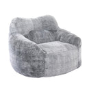 Beanbag Sofa Chair With Armrests Stuffed High Density Foam