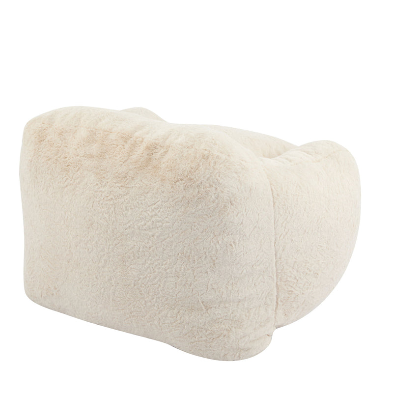 Auch - Indoor Armchair Style Bean Bag - Beige