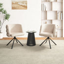 270 Degree Swivel Upholstered Desk Chairs (Set of 2)