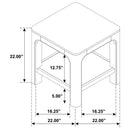 Solano - Square Coffee Table Set