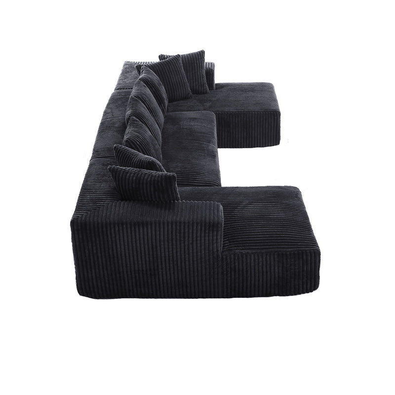 Modular U Shaped Sectional Sofa