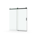 Frameless Soft-Closing Shower Door, 1/4" (6 Mm) Tempered Glass Single Sliding With Explosion Proof Coating