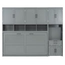 Murphy Wall Bed With Closet, Drawers & Desk