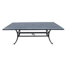 Rectangular 6 Person 85.83" Long Dining Set With Cushions