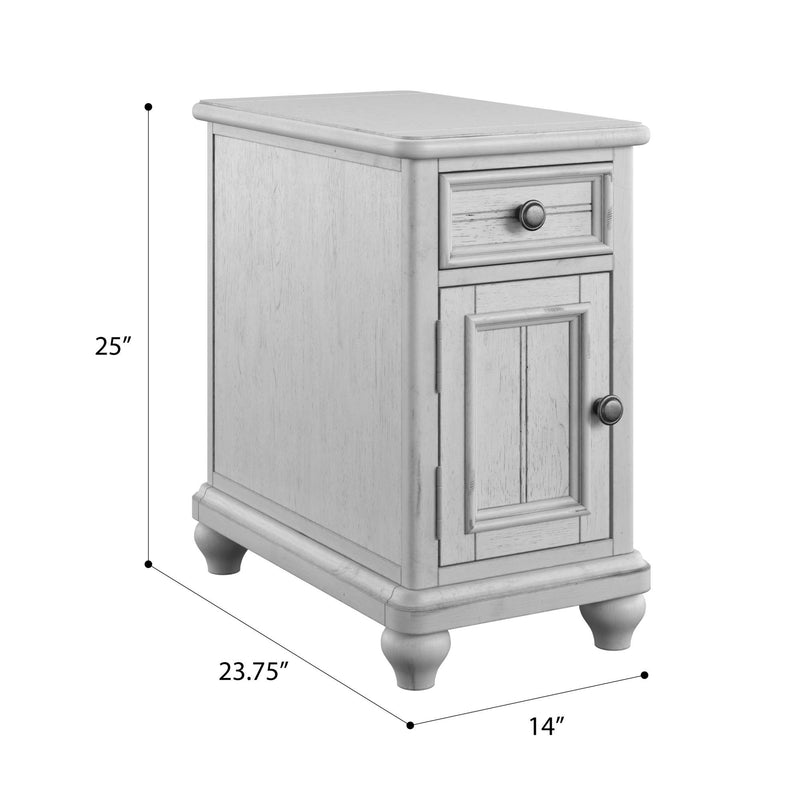 Mariano - Chairside Table - Gray