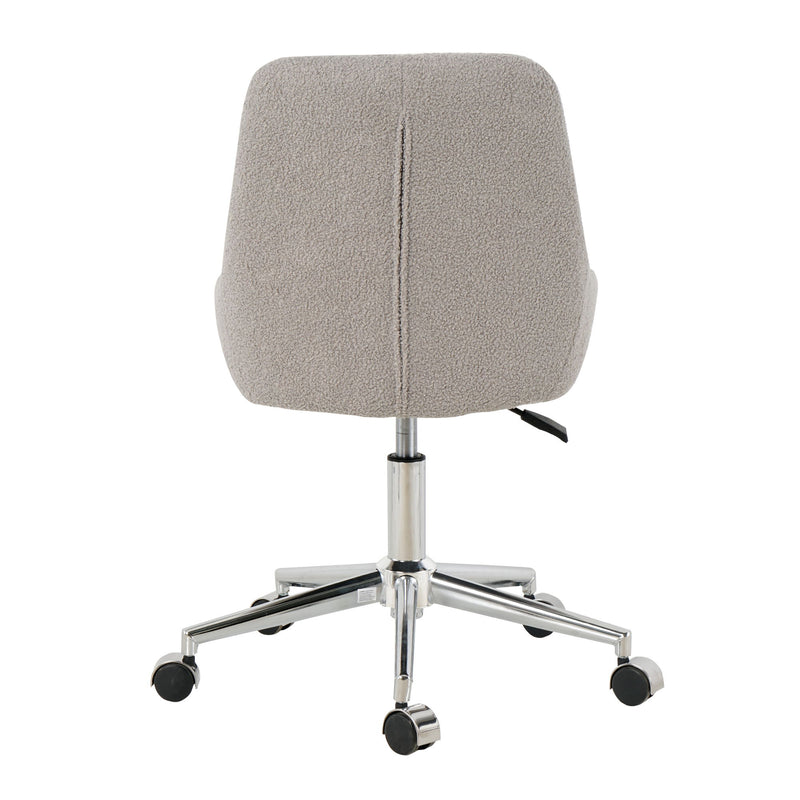 Adjustable And Space-Saving Chair With Golden Electroplated Legs