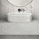 Bathroom Vessel Sink, Semi Polished Surface