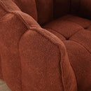 Soft Chenille Bean Bag Chair With High Resilient Foam
