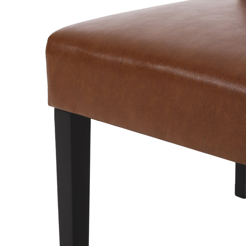 Broxton - Tuft Dining Rolltop Chairs With Button Tufted Backrest (Set of 2)