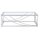 Lille - Glass Top Coffee And End Table Set