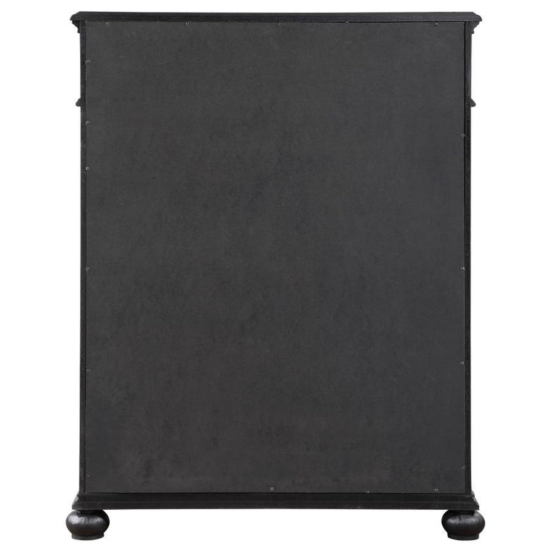 Celina - 5-Drawer Bedroom Chest - Black