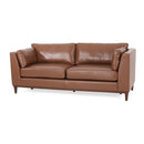 Contemporary 3 Seater Sofa Upholstery - Light Brown