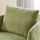 360° Modern Swivel Chair With Upholstered Curved Design