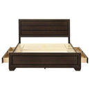 Kauffman - Wood Storage Panel Bed