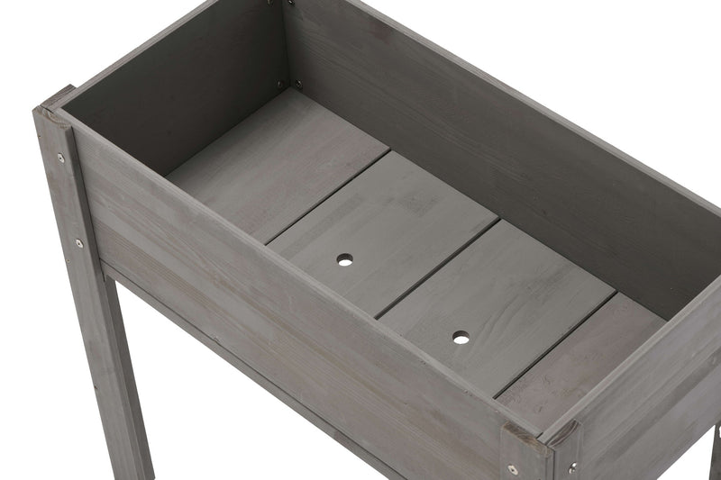 Raised Garden Bed With Legs, Elevated Planter Box For Outdoor Plants