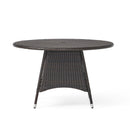 Corsica - Round Dining Table - Brown