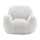 Comfy Bean Bag Chair With Filler, Fluffy And Cozy Seating
