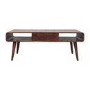 Avora - 2 Drawer Coffee Table - Brown