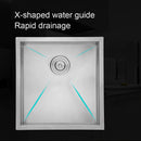 Modern Style Undermount Sink With Stainless Steel, Deep Single Bowl