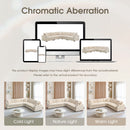 Convertible L Shaped Sectional Corner Couch With Armrest Storage Cup Holders USB Charger, Irregular Corner Oversized Comfy Modular Sofa