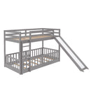 Functional Bunk Bed & Convertible Ladder And Slide