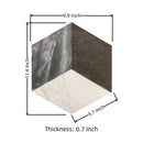 Hexagon Water Tiles For Floor And Wall (Set of 12)