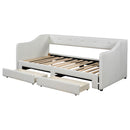 Upholstered Daybed With 2 Drawers