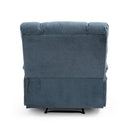 Contemporary Massage Recliner With Pillow Tufted Design - Charcoal