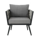 Oceanus - Chat Set Chair - Gray