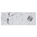 Damita - Ceramic Top Dining Table - White & Black