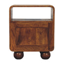 Larissa - 2 Drawer Nightstand - Brown