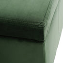 Glouster - Storage Ottoman - Retro Green