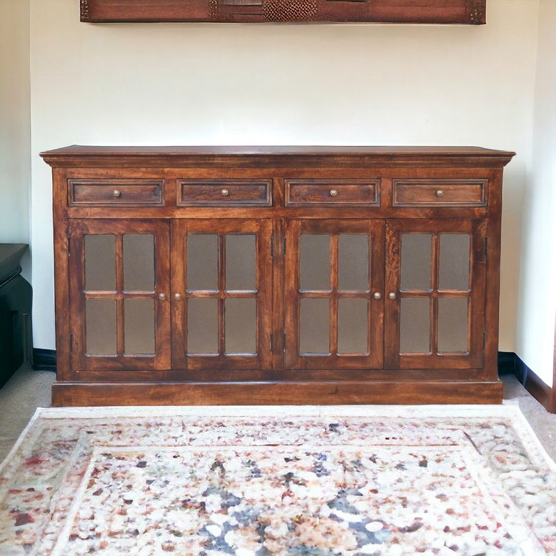 Glazed Sideboard - Walnut