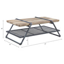 Brantley - Coffee Table - Oak & Sandy Gray
