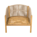 Grotta - Outdoor Wood Club Chair (Set of 2)