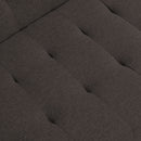 Modern Sofa Bed With Wood Frame And Stainless Legs