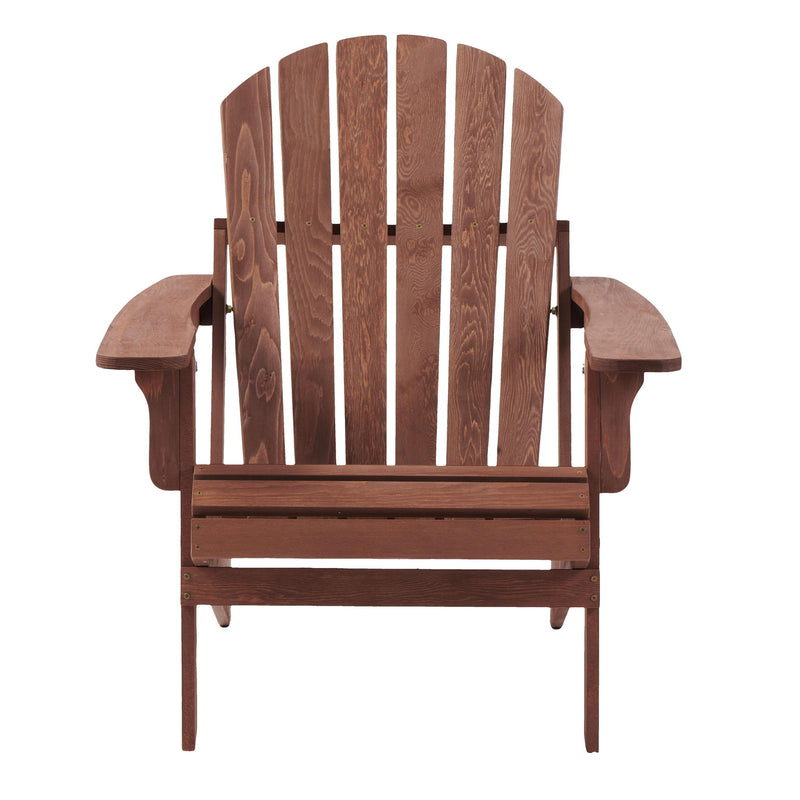Oversize Outdoor Folding Adirondack Chair, Patio Chair For Garden
