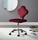 Clover - Office Chair - Red Velvet - Atlantic Fine Furniture Inc