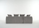 Combined 3 Seater Sofa With 4 Pillows