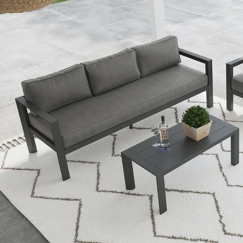 Grayton - Outdoor Aluminum Sofa