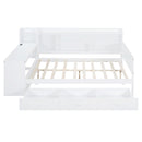 Daybed With 3 Drawers USB Ports And Desk