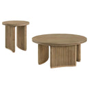 Adina - Round Coffee Table Set