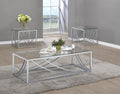 Lille - Glass Top Coffee And End Table Set