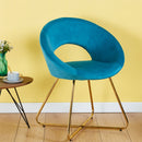Modern Accent Velvet Lounge Chair