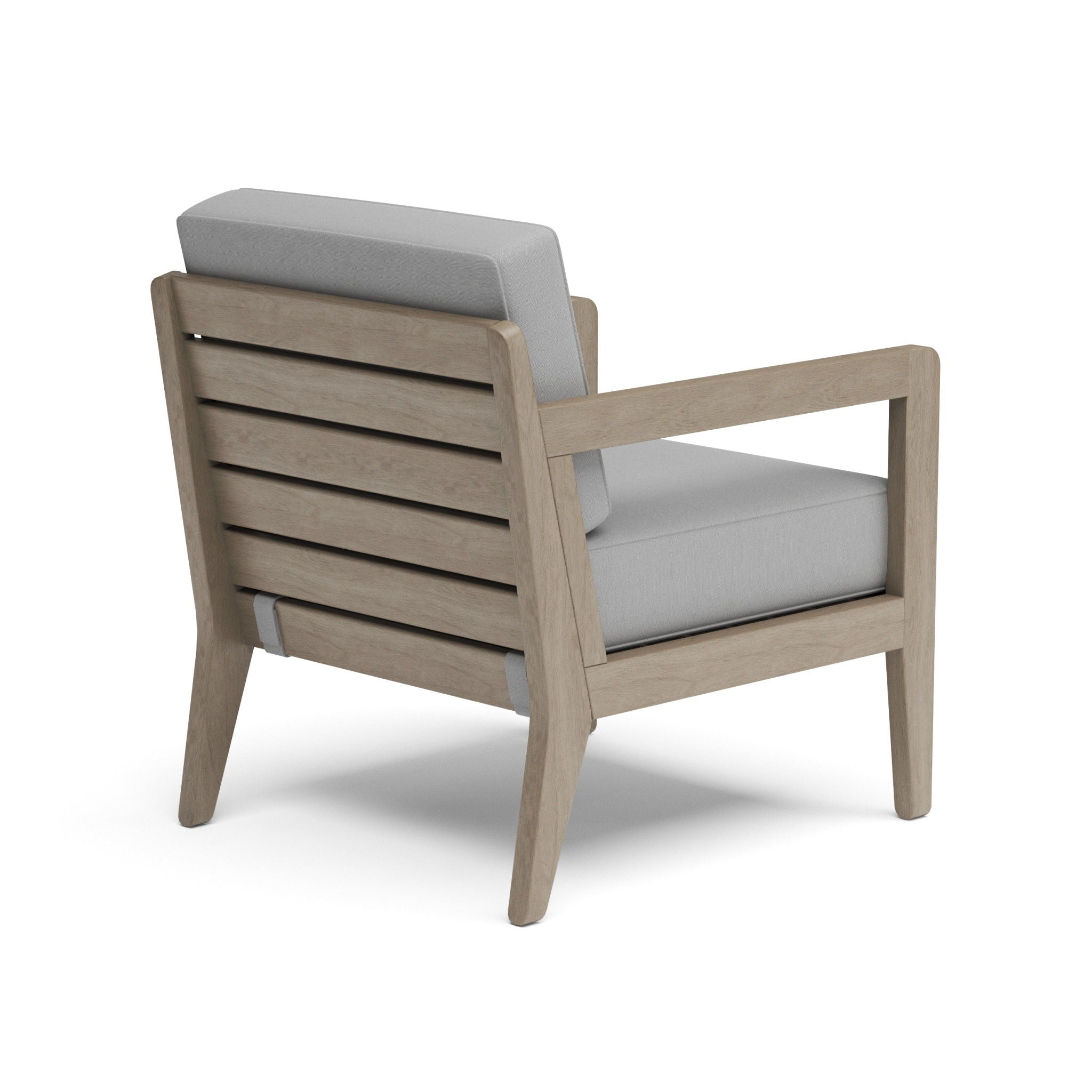 Sustain - 31" Outdoor Lounge Armchair - Dark Gray