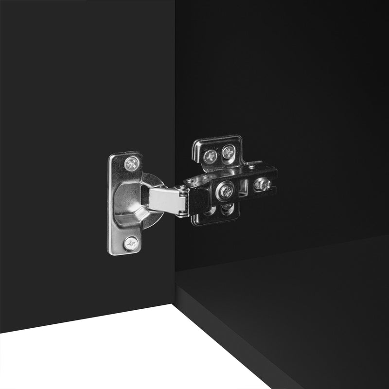 Minimalist TV Stand For TVs Up To 85", Modern Entertainment Center Media Console With 4 Spacious Cabinets For Living Room