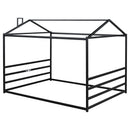 Metal House Shape Platform Bed