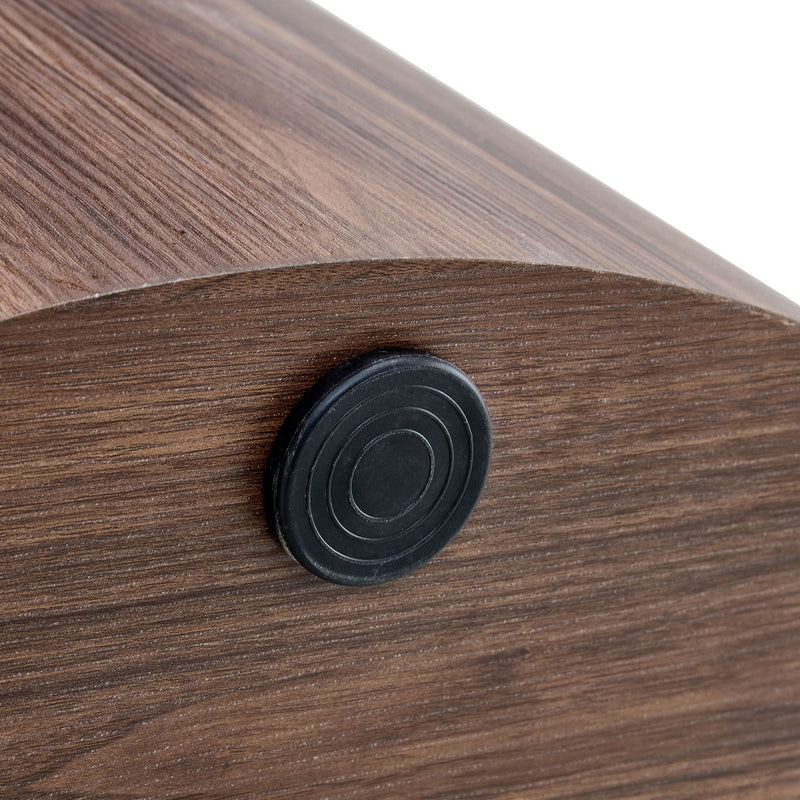 Cylindrical Coffee Table With Material For Living Room