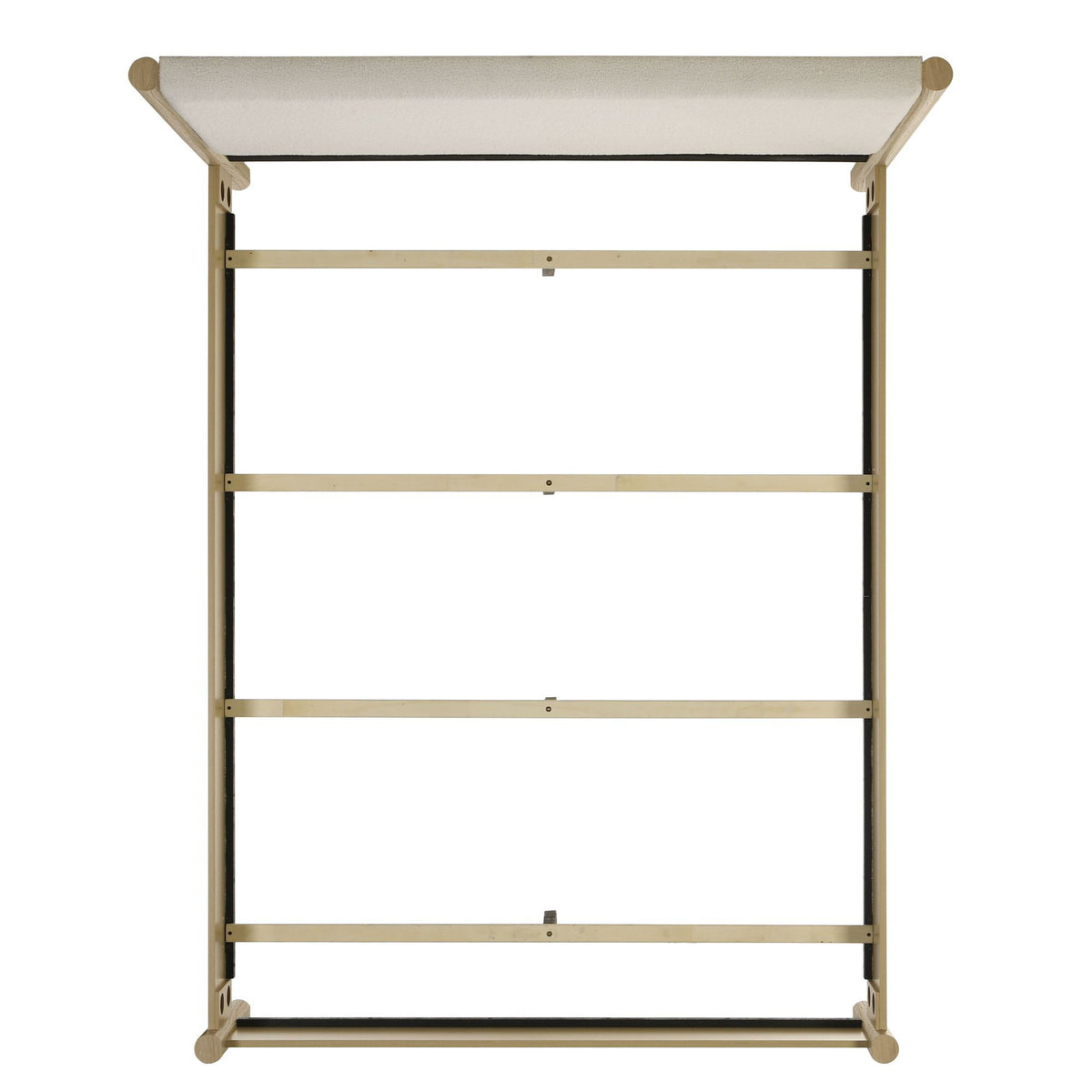 Jonas Bedroom Set in Light Brown by Elements International, view 12